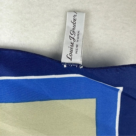 New York Rockefeller Center Square Scarf Iconic Statues Art Deco Prometheus Rare - Picture 9 of 12